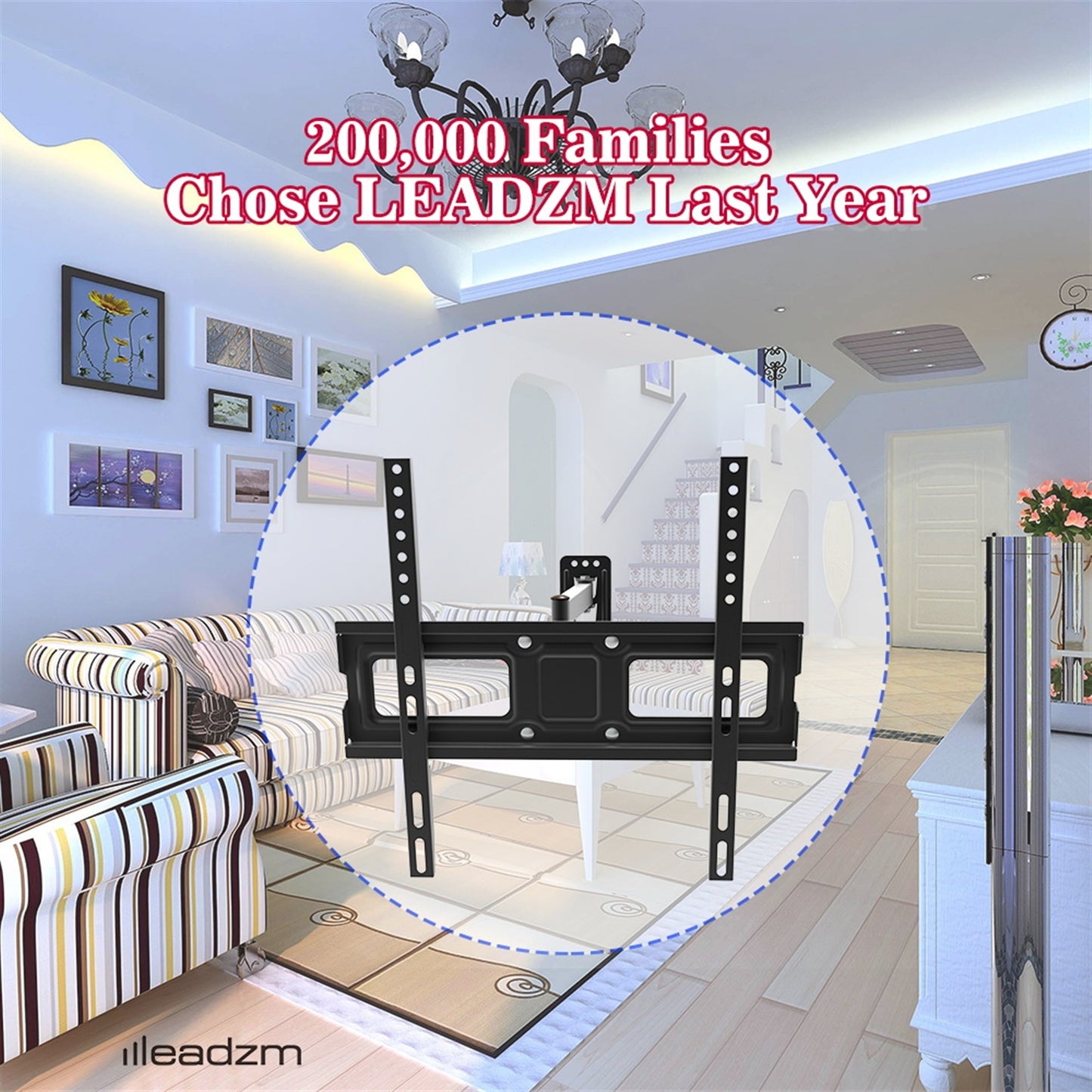 Single Pendulum Small Base TV Stand