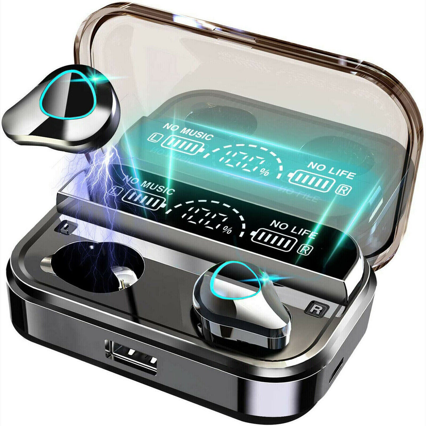 TWS Wireless 5.1 Waterproof Bluetooth