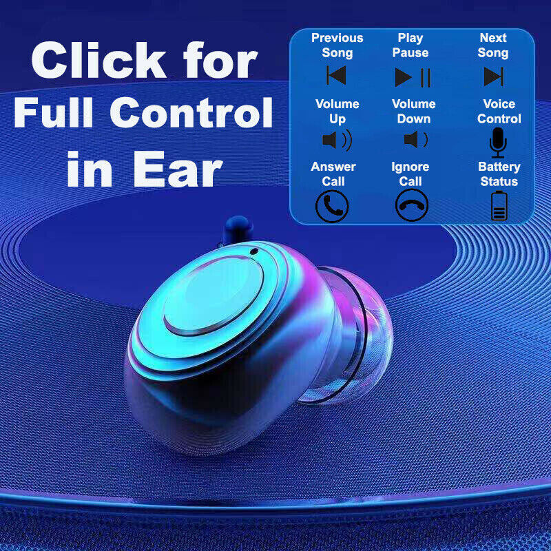 TWS Wireless 5.1 Waterproof Bluetooth