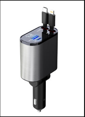Metal Car Charger 100W Super Fast Charging