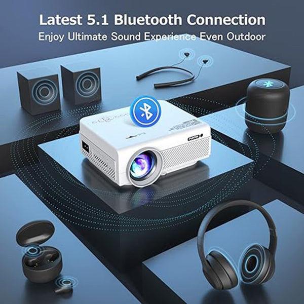 Projector With WiFi And Bluetooth
