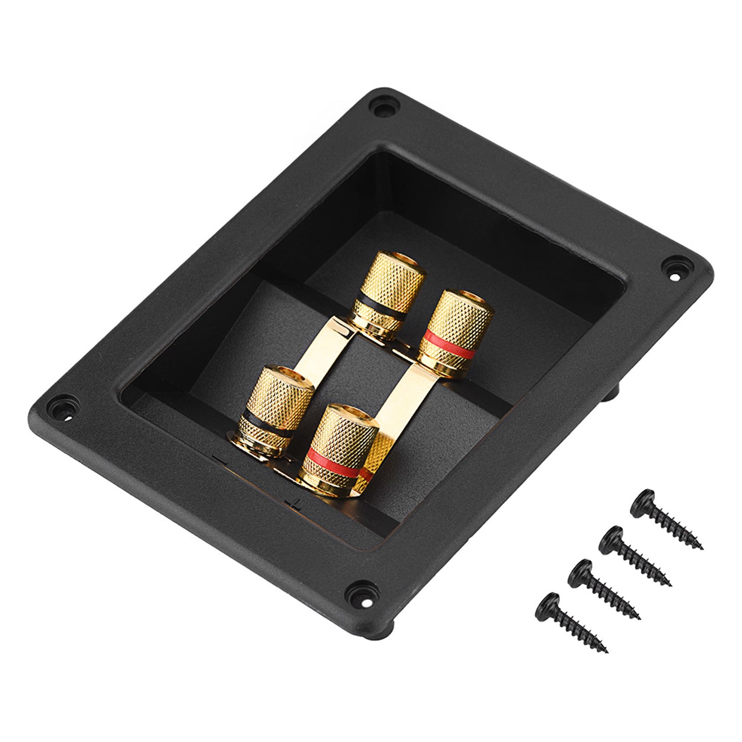 4 Copper Binding Post Terminal Cable