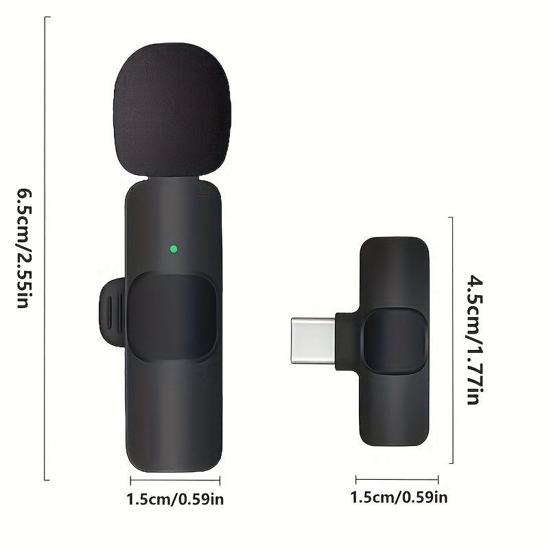 Wireless Lavalier Lapel Microphone