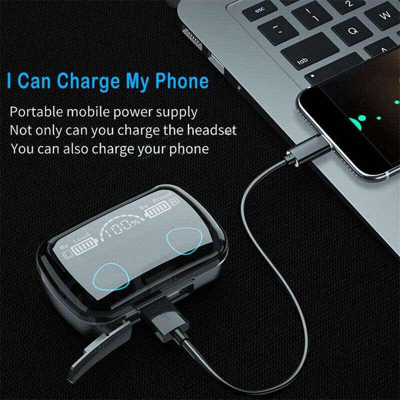 TWS Wireless 5.1 Waterproof Bluetooth