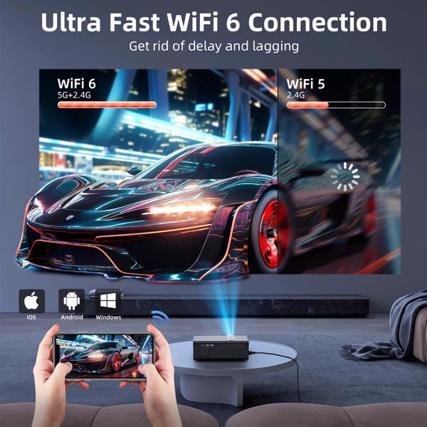Projector WiFi And Bluetooth Functions