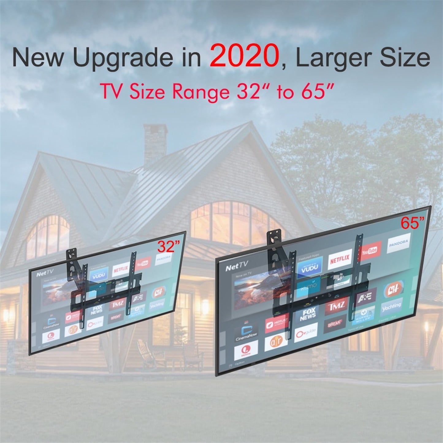 Single Pendulum Small Base TV Stand