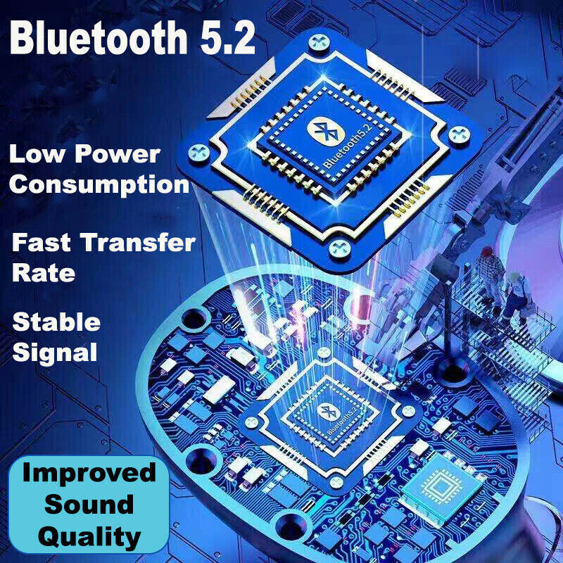 TWS Wireless 5.1 Waterproof Bluetooth