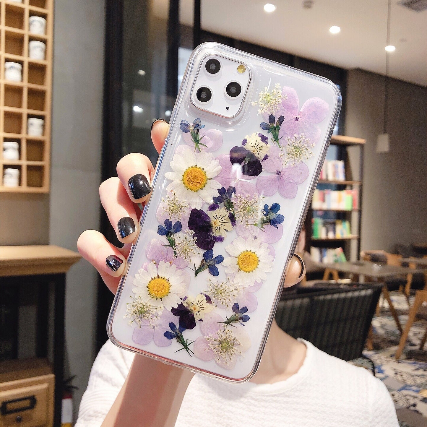 Preserved Flower Epoxy Phone Cases