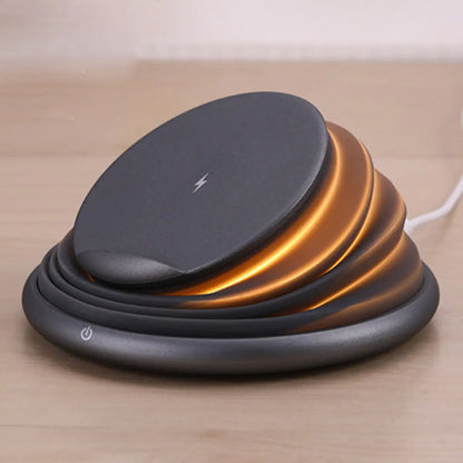 Accordina Ambient LED Light And Collapsible Wireless Phone Charger