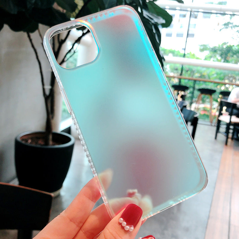 Chameleon Pattern Phone Case Cover Laser