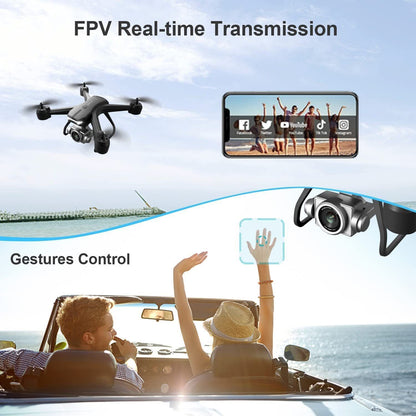 Dual Camera Portable RC Quadcopter