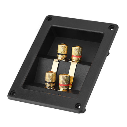 4 Copper Binding Post Terminal Cable
