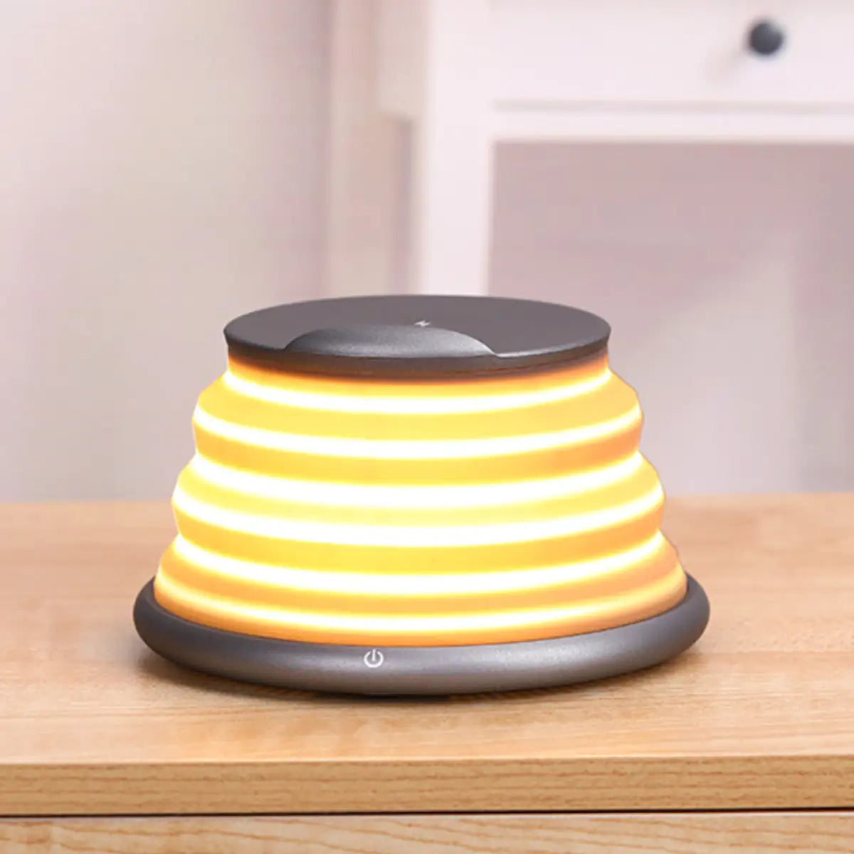 Accordina Ambient LED Light And Collapsible Wireless Phone Charger